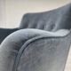 1970s, Danish armchair, furniture velour, beech wood.