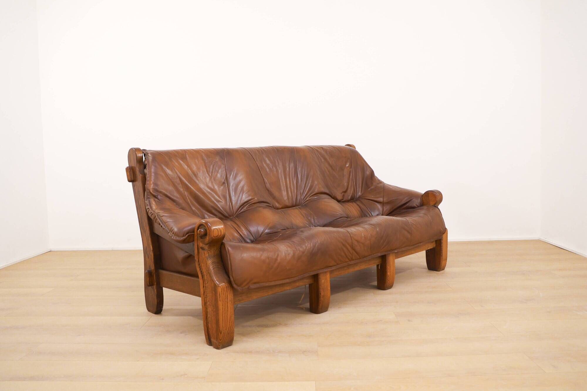 Percival Lafer 1960s Brazilian Brutalist Style Sofa