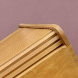 Old wooden filing box with shutter