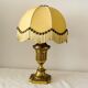 Lamp foot in retro American bronze vintage year 50.