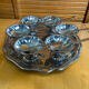 Ice Cream Service GUY DEGRENNE Tray + 6 Bowls + 6 Vintage Spoons