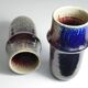 Scandinavian Modern Ceramic Vases, Sylvia Leuchovius, Rörstrand 1976,  Set of 2