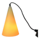 Suspension conique en verre par SCE France 1980