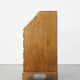 Large antique English oak secretaire from the 18th century