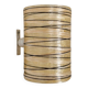 Resin and rope wall light by Accolay, France, 1970s