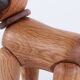 Cheerful wooden dog by chresten sommer for spring copenhagen denmark