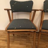 Pair of vintage Scandinavian style chairs