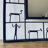 Artistic ironwork mirror, Frederick Weinberg