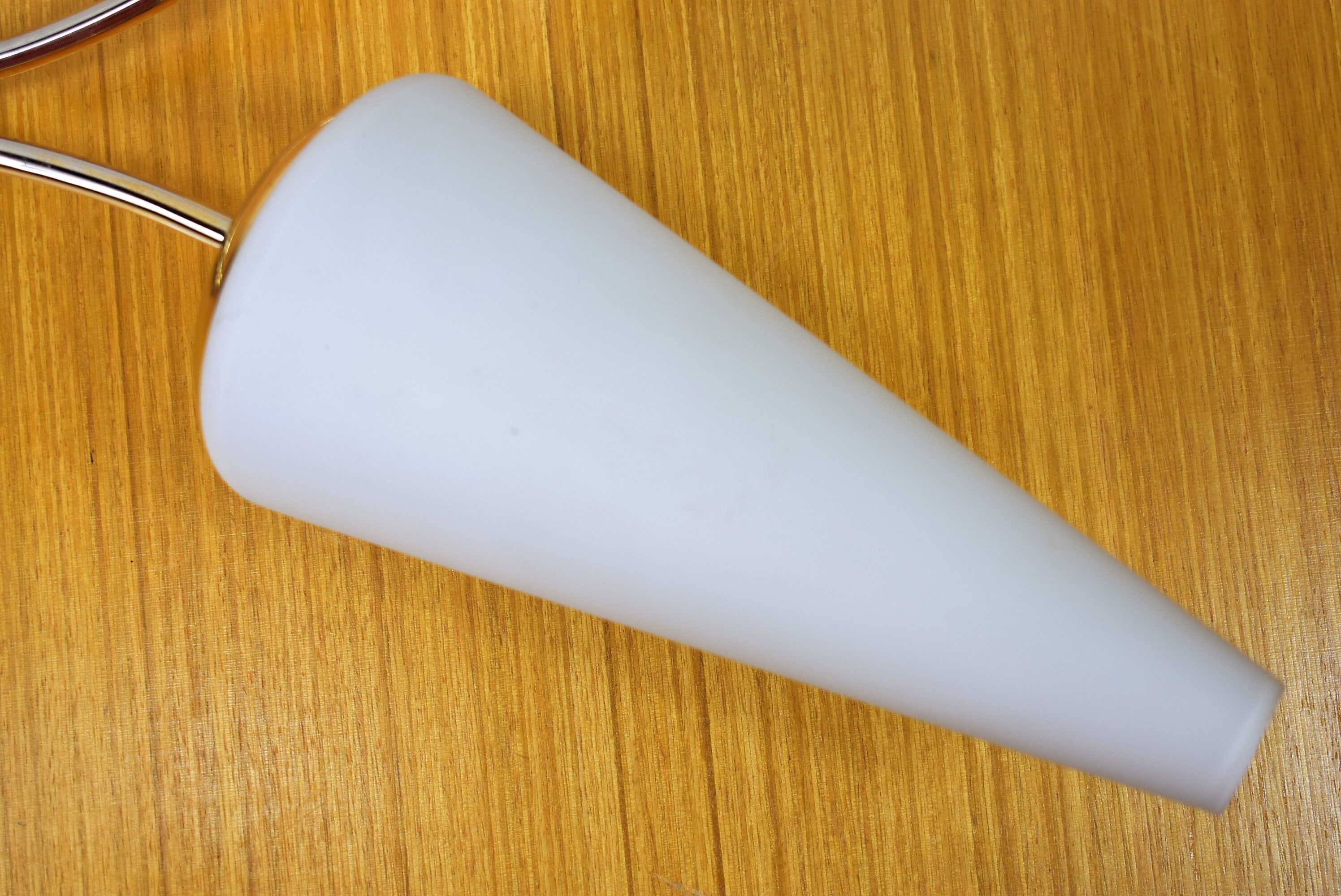 Vintage wall lamp 2 opaline lamp