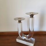Chandelier en lucite 1970