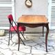 TABLE BUREAU Pieds Courbés