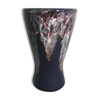 Former Gaubier multicolor ceramic vase 70