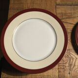 Set of 14 Porcelain Plates from Limoges