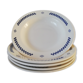 5 assiettes creuses lustucru
