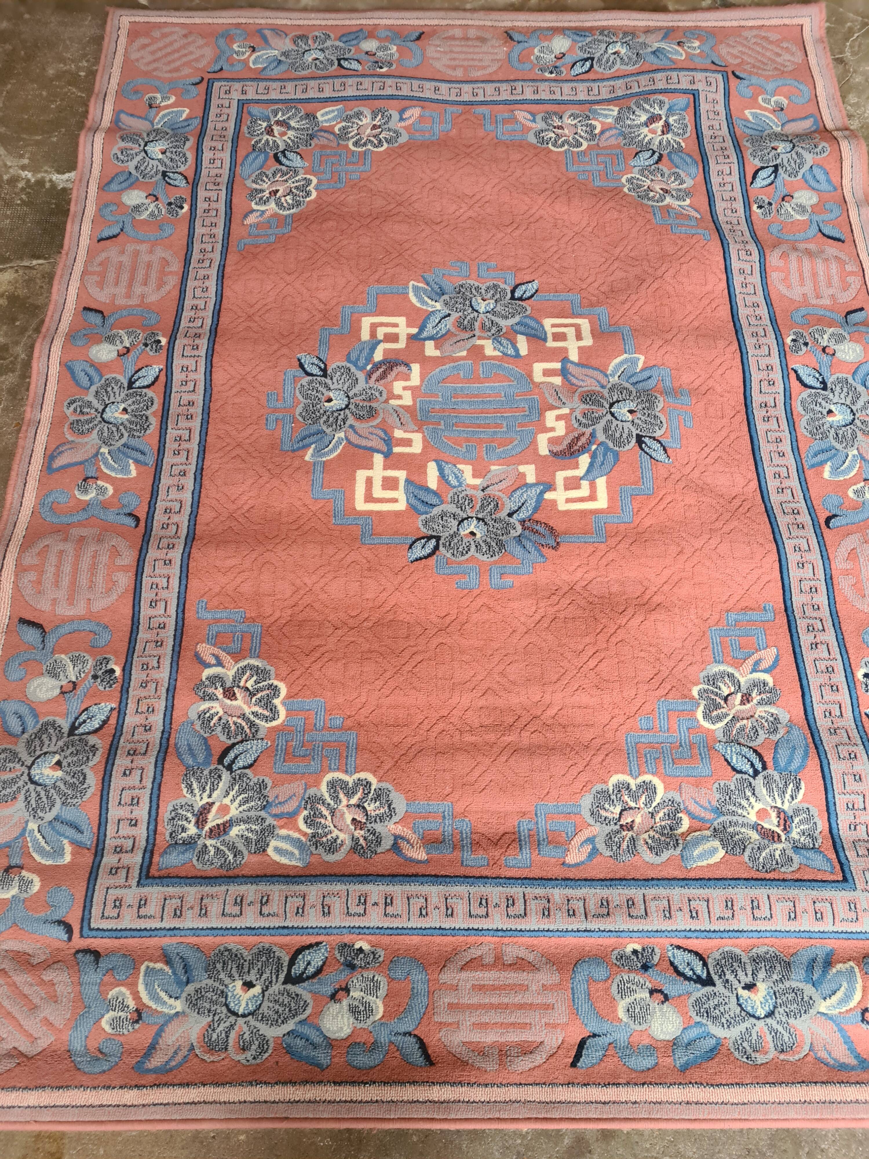 Vintage carpet 1 m 60 x 2 m 17