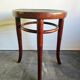Antique Trieste Bentwood Stool 1920s Österreich Beech Wood Thonet St