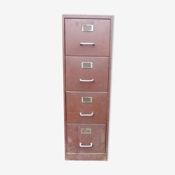 4-drawer metal binder