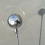 Chrome rocker desk lamp Aluminor 80s
