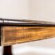 Table à manger extensible en acajou, 1920