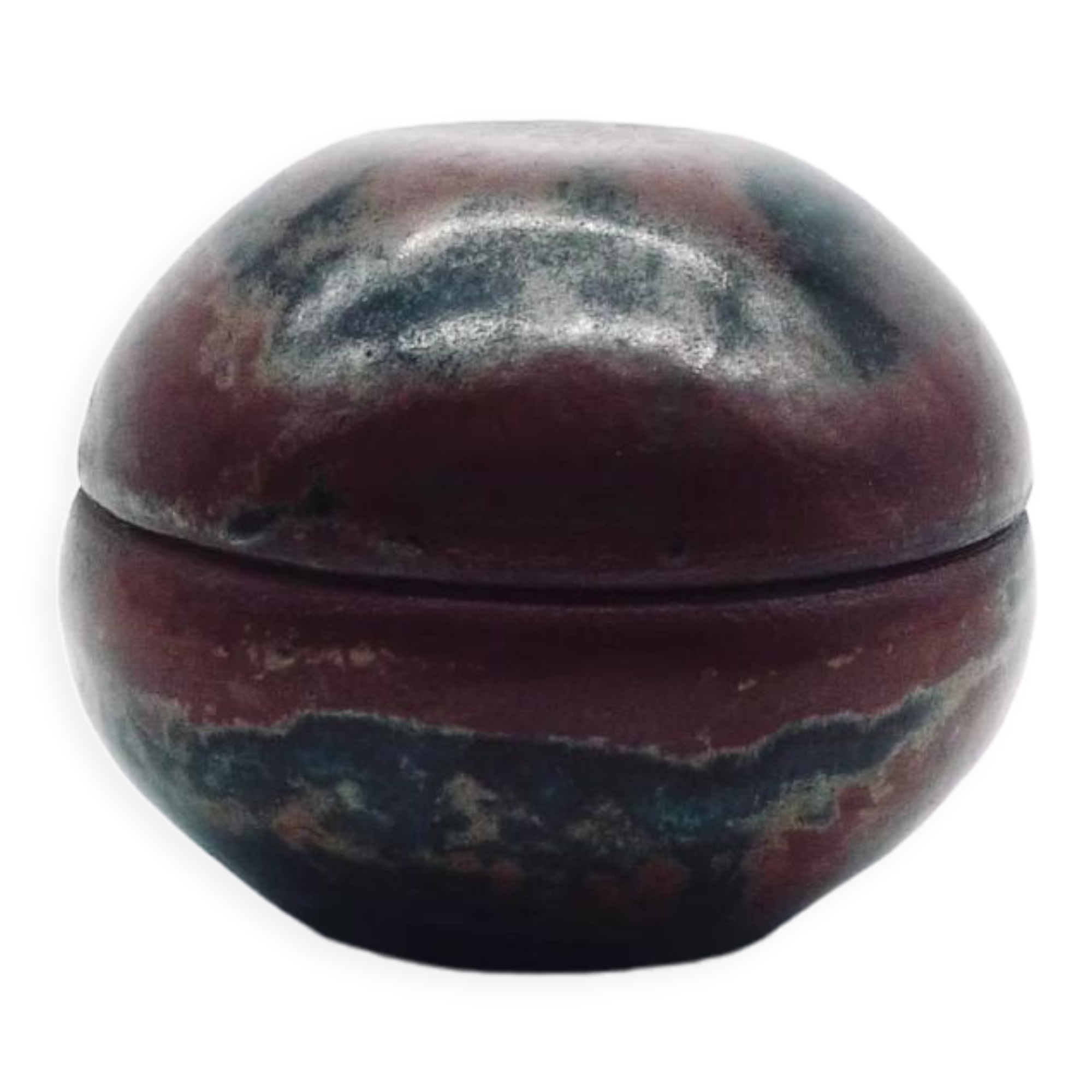 Small round ceramic box