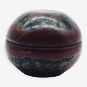 Small round ceramic box