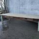 Low farmhouse table