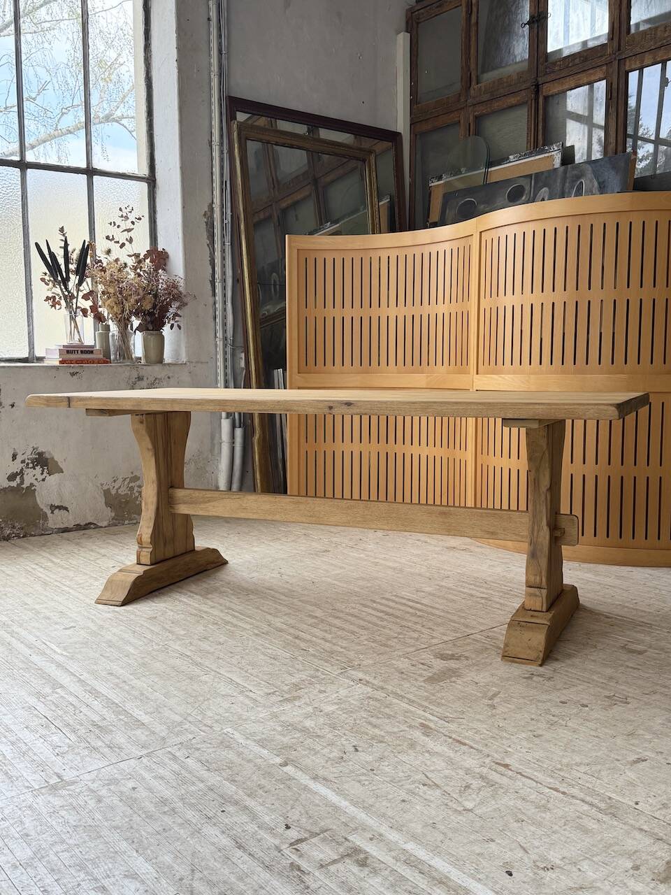 Beech monastery table 2m