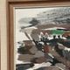 Original Swedish Oil on Canvas – "Abstract" by B. Person – Signed – Vintage and Framed – 53 x 44 cm (20.8" x 17.3")