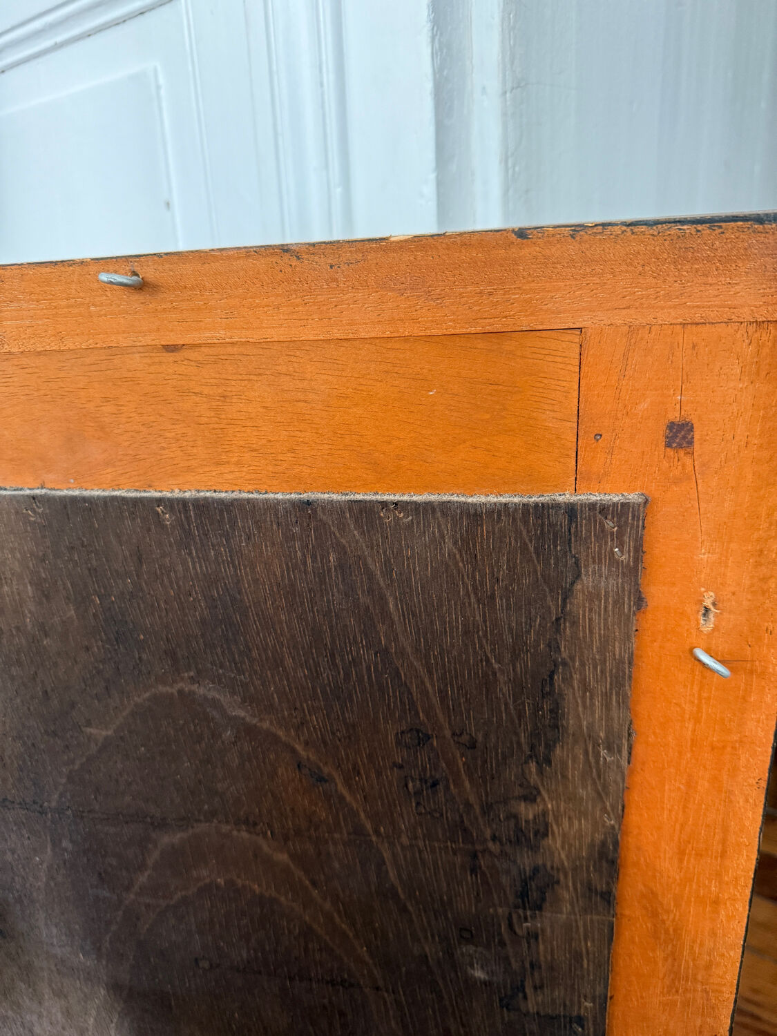 Antique wooden dressing table mirror – classic charm