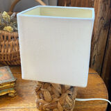 Lamp, natural weaving in water hyacinth fibre.