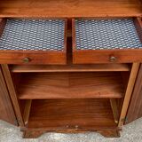 Art Deco cabinet walnut bramble H149