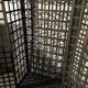 Wrought iron wine cabinet