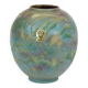Abstract Ruscha Art 863 Convex Blue Vase West Germany Ceramics