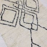 Tapis marocain en laine berbère 153 x 97cm