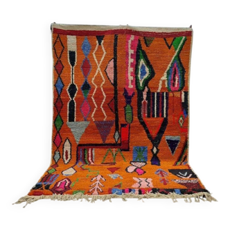 Handcrafted Moroccan rug decorated 200cm x 300cm