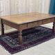 Teak coffee table with 2 drawers from the 1950s.