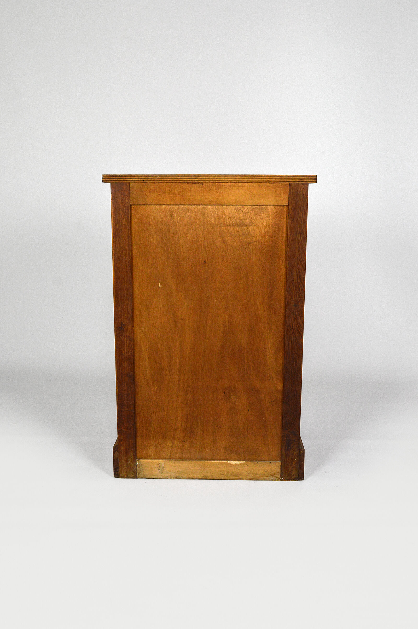 Oak storage bin around 1930