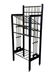 Magazine rack from Wiener Werkstätte Austria made of mahogany & brass around 1900
