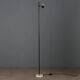 Vintage floor lamp in aluminium and metal, design, Italy, 1960s