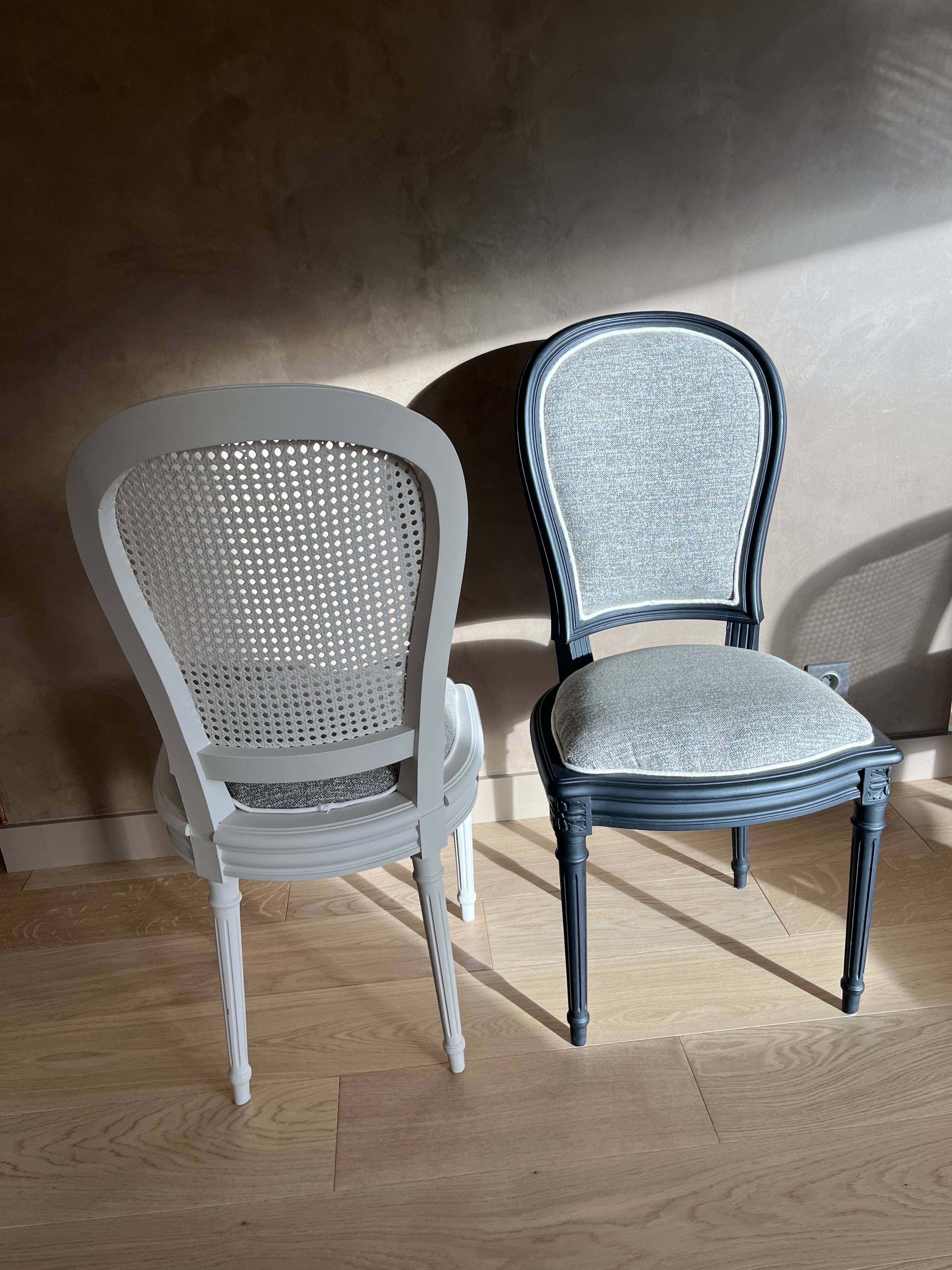 Lot 6 chaises Louis XVI