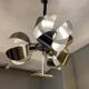 Vintage 1970s space age chandelier