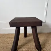Brutalist tripod stool
