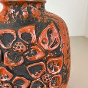 Fat Lava Ceramic Pottery Vase Heinz Siery Carstens Tönnieshof, Germany, 1970s