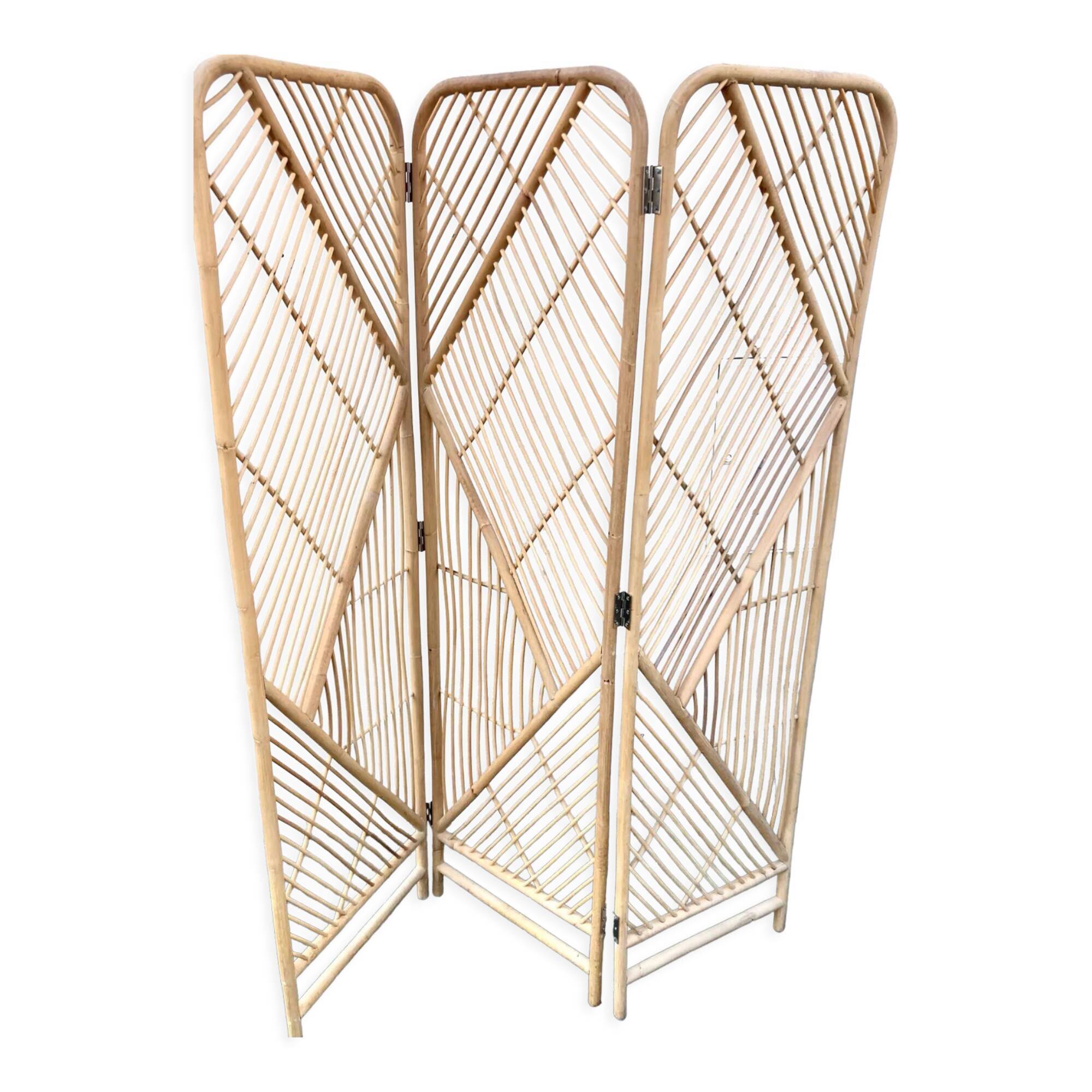 Rattan screen