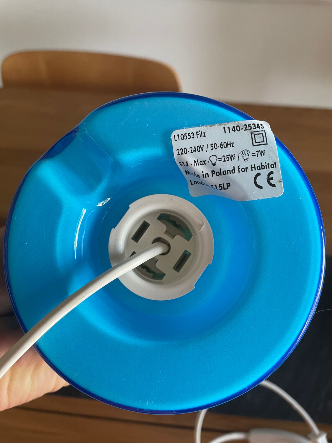 Fitz table lamp by Habitat