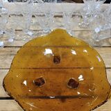 Vintage amber dish