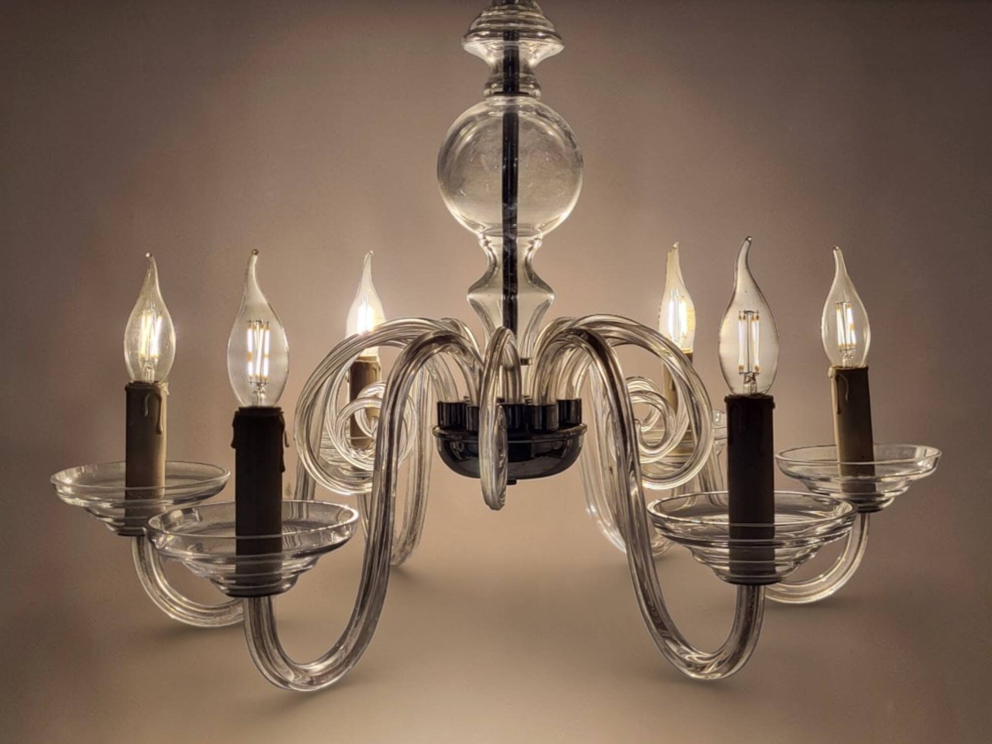 Bohemian crystal chandelier