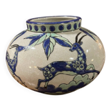 Belgian earthenware vase 1925-1930