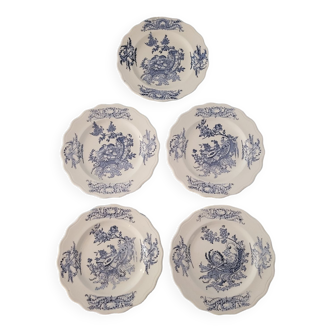 Porcelain plates