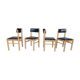 Set of 4 Baumann Scandinavian chairs